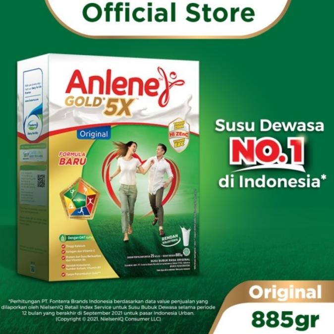 

[ COD ] Anlene Gold 5X Original 885 Gram 900 Gram 650 Gram