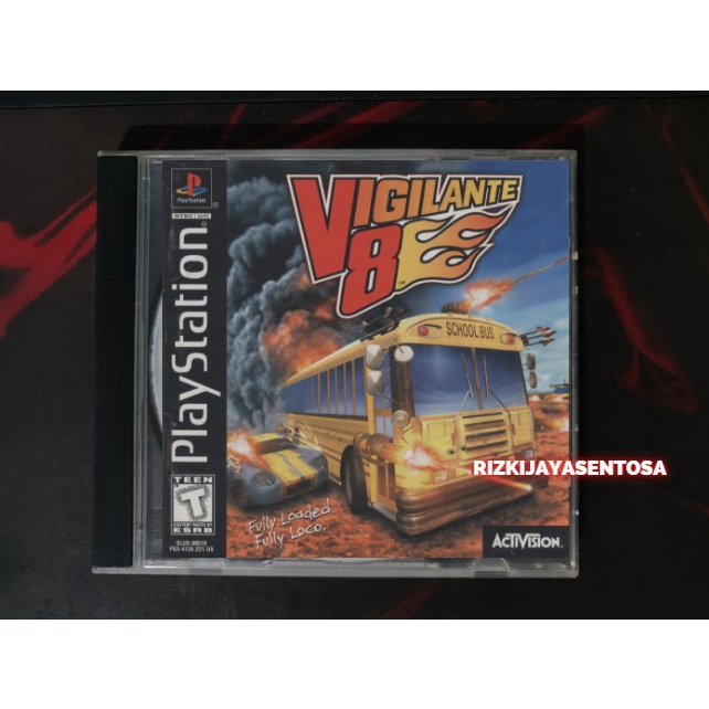 KASET CD PS1 : VIGILANTE 8 BAHASA INDONESIA