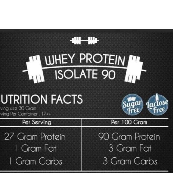 

TRXT9f9E--Susu Protein 500gram Whey Protein Isolate WPI 90