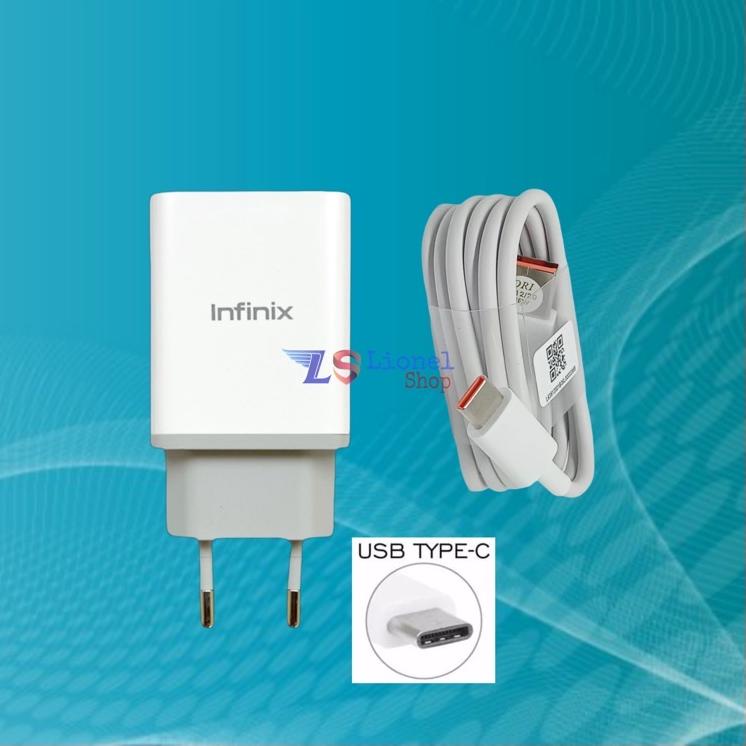 Serbuuuu.. Charger Infinix Original Type C Fast Charging Infinix Note 8 - Note 10 Pro - Note 11 Nfc 