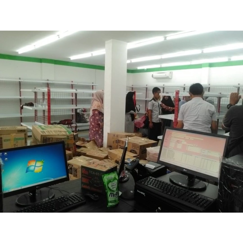 aplikasi kasir minimarket/ toko lengkap