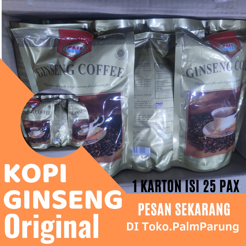 Kopi Ginseng CNI Original Karton