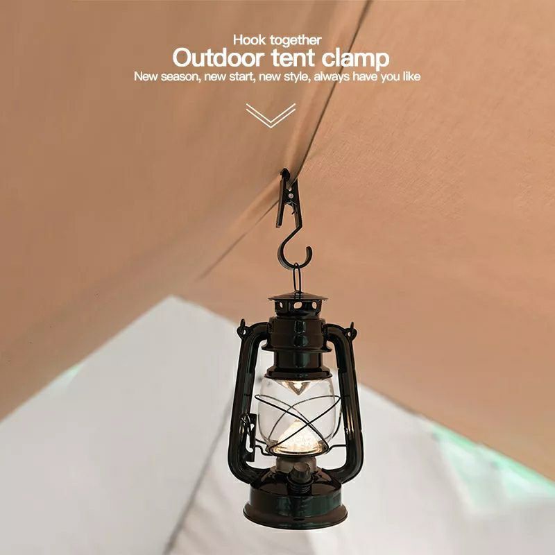 |4pcs| Klip Kait Holder Lampu Tenda/Pengait Cantolan Gantungan Lampu Untuk Camping Outdoor