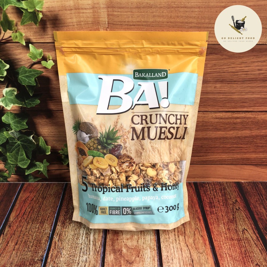 

Bakkalland - Crunchy Muesli 5 Tropical Fruits & Honey