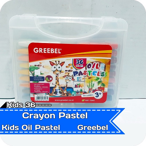 

Pastel Crayon Oil Pastels Kids 36 - Kids 48 - Kids 55 Greebel