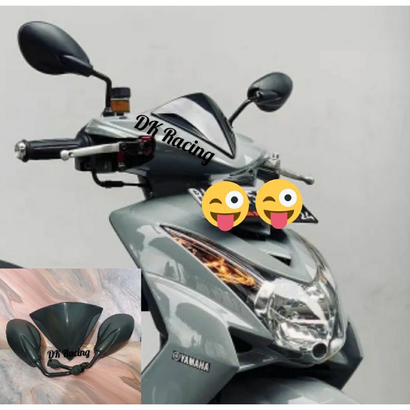 TERMURAH PAKET MIO SOUL KARBU CARBU SPION MIO SOUL KARBU PLUS VISOR MIO SOUL KARBU
