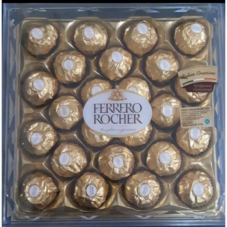 

coklat ferrero rocher T24 isi 24 pcs 300 gram