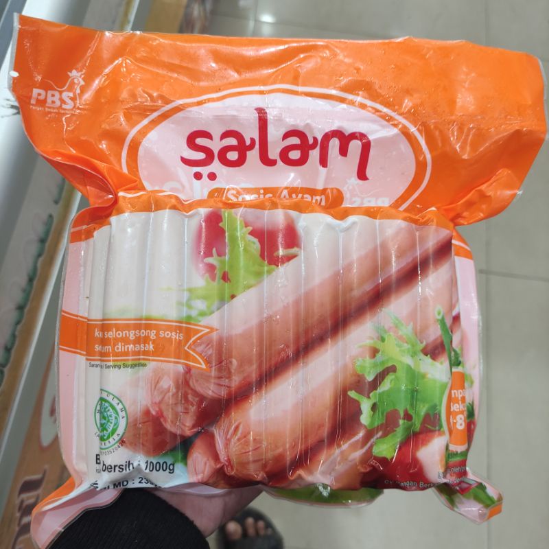 

Sosis Ayam Salam Isi 40 Batang Berat 1kg