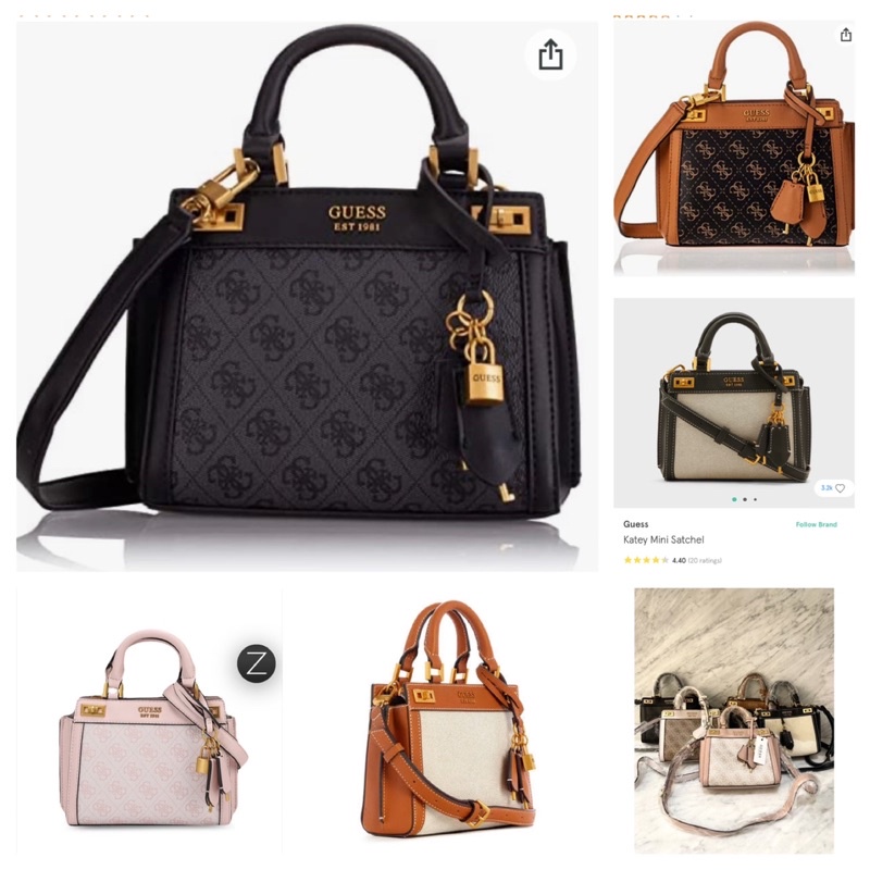 GUESS KATEY MINI SATCHEL