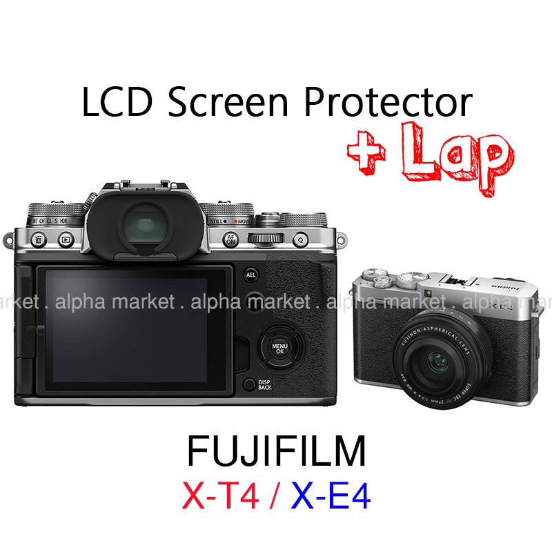 Anti gores LCD Screen Protector Protect Cover Guard Kamera Camera Fujifilm Fuji Fx Mirrorless XT4 X-