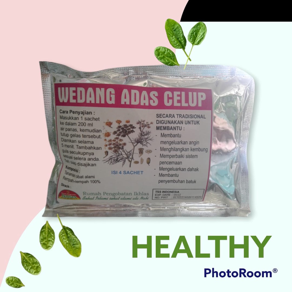

Wedang Bunga Kembang Adas celup 100% Herbal