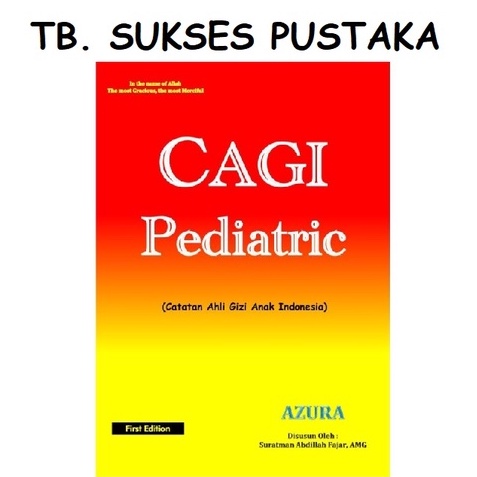 BUKU CAGI PEDIATRIC FIRST EDITION - BUKU AZURA - SURATMAN ABDILLAH FAJAR [ORIGINAL]