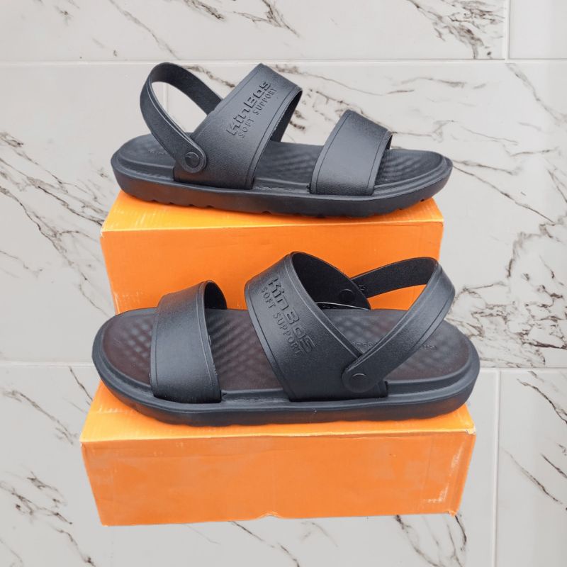 KinBos K9678 Sandal Tali Pria Terbaru Sandal Tali Cowok Terbaru Sepatu Sandal Pria terbaru Sandal Tali Pria Kekinian Sandal Tali Cowok Kekinian