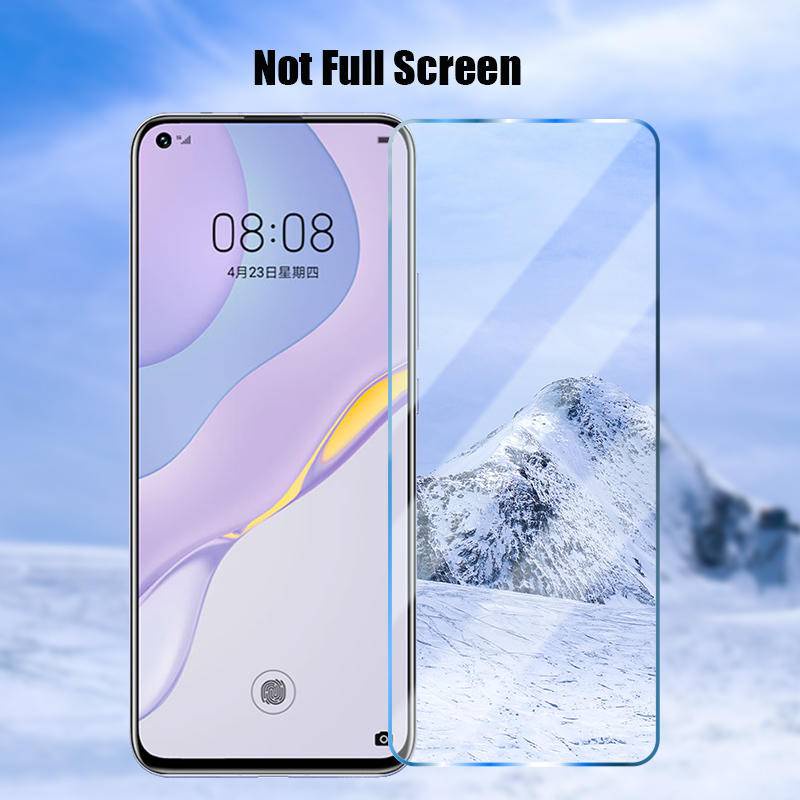 4pcs Pelindung Layar Tempered Glass Untuk Huawei P Smart S Z 2019 2020 2021 P50 P40 P30 P20 Pro Lite E