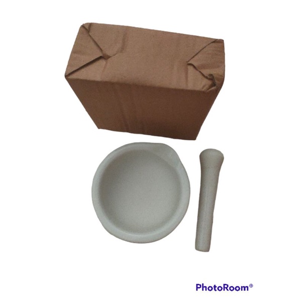 Lumpang Alu - Mortal 10cm - Penggerus Obat Farmasi