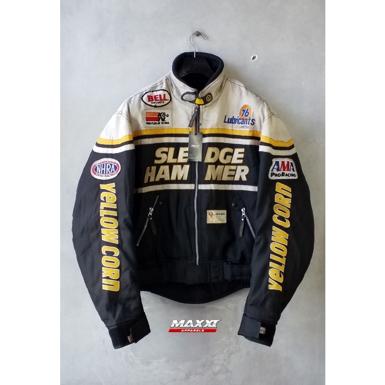 Jaket motor yellow corn - Lubricant 76 BB [80kg - 90kg]