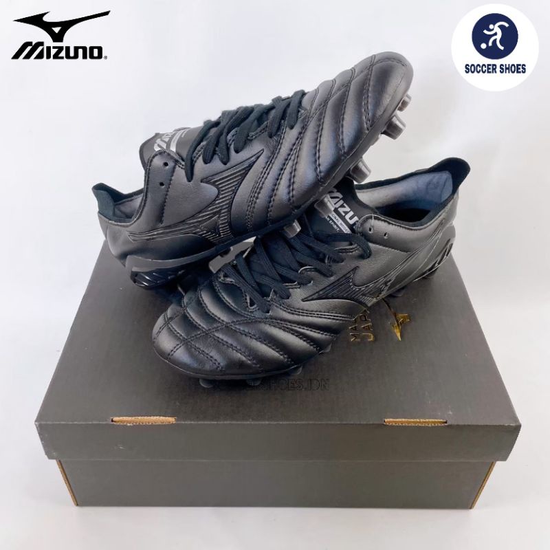SEPATU BOLA MIZUNO MORELIA NEO 3 BLACK FG