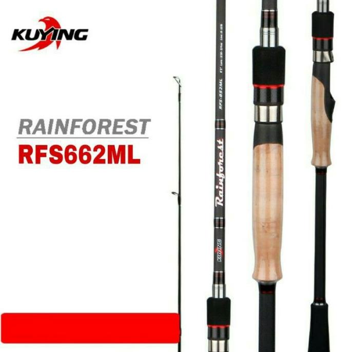 ROD / JORAN PANCING - CASTING KUYING RAINFOREST RFS662ML 10LB SPIN (Pa