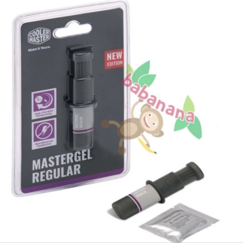 Cooler Master Mastergel regular thermal paste processor new edition