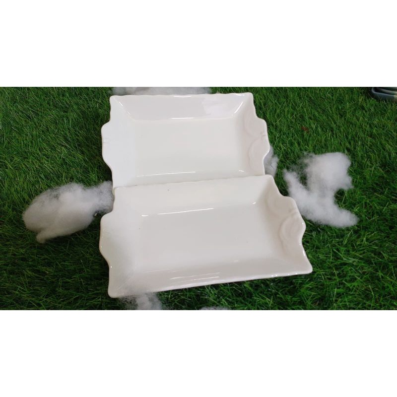 piring pipih porselen antik