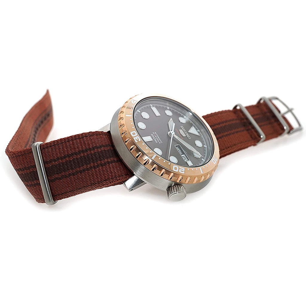 Seiko 5 Sports SRPC68K1 Bottle Cap Nato - Jam Tangan Pria SRPC68