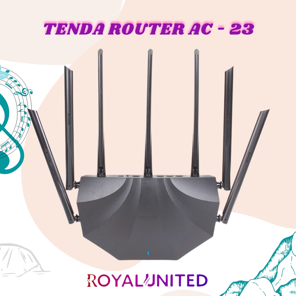 TENDA AC23 Router WiFi Dual Band Gigabit AC2100 HIGH QUALITY