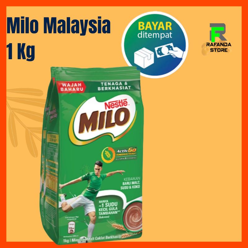 Milo Malaysia 1Kg / 1000 gram