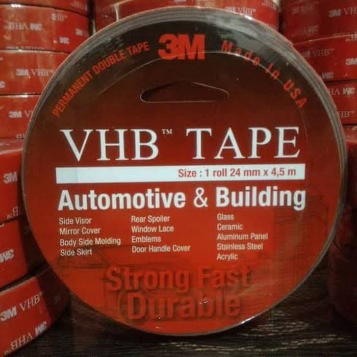 

Double tape 3M 24mm X 4,5 Meter - 24mm x 4,5 M SSL