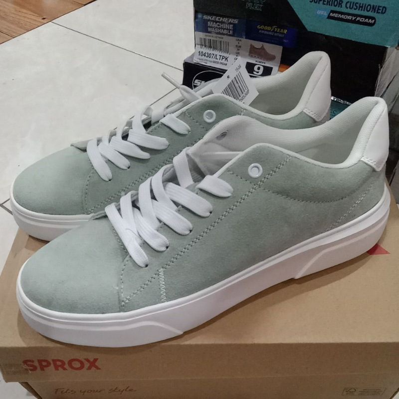 sepatu Sprox Ariana Lace-Up Suede Snkr 526273MTO