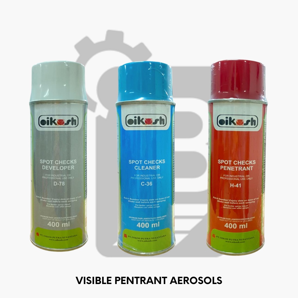 OIKOSH (Penetrant, Developer, Cleaner) 100% ORIGINAL