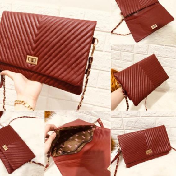 *Termurah* HEIKO - best seller tas wanita handbag sling bag import selempang - YeSeL CLUTCH CARLOS C