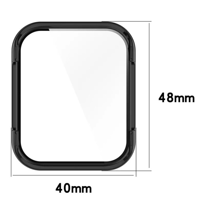 Hard Case For REALME WATCH 3 Case With Tempered Glass