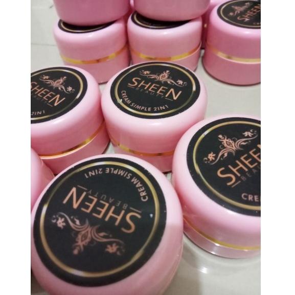 ボ SHEEN BEAUTY ORIGINAL || cream simple 2 in 1 (krim siang malam) BARU 3391 ✦