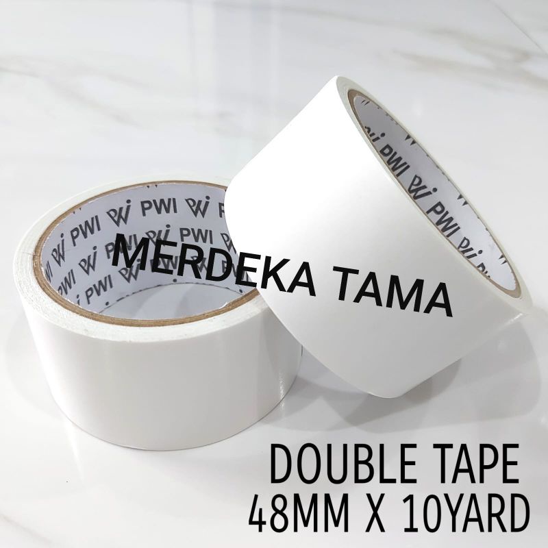 

Solasi Bolak Balik Double Tape Dobel PWI 48mm x 10yard