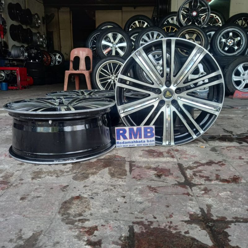 VELG MOBIL SECOND AUTO SPEED RING 20 HOLE 5X114 COCOK BUAT HRV WULLING CRV INOVA VENTURER HRV ALPHAR