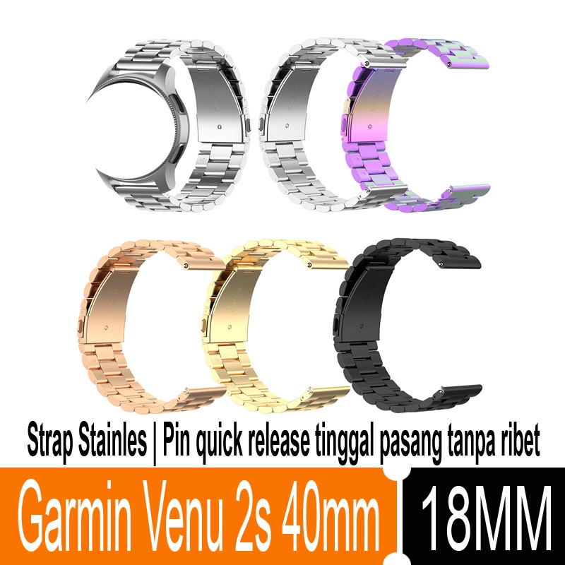 Strap Stainless Garmin Venu 2s 40mm
