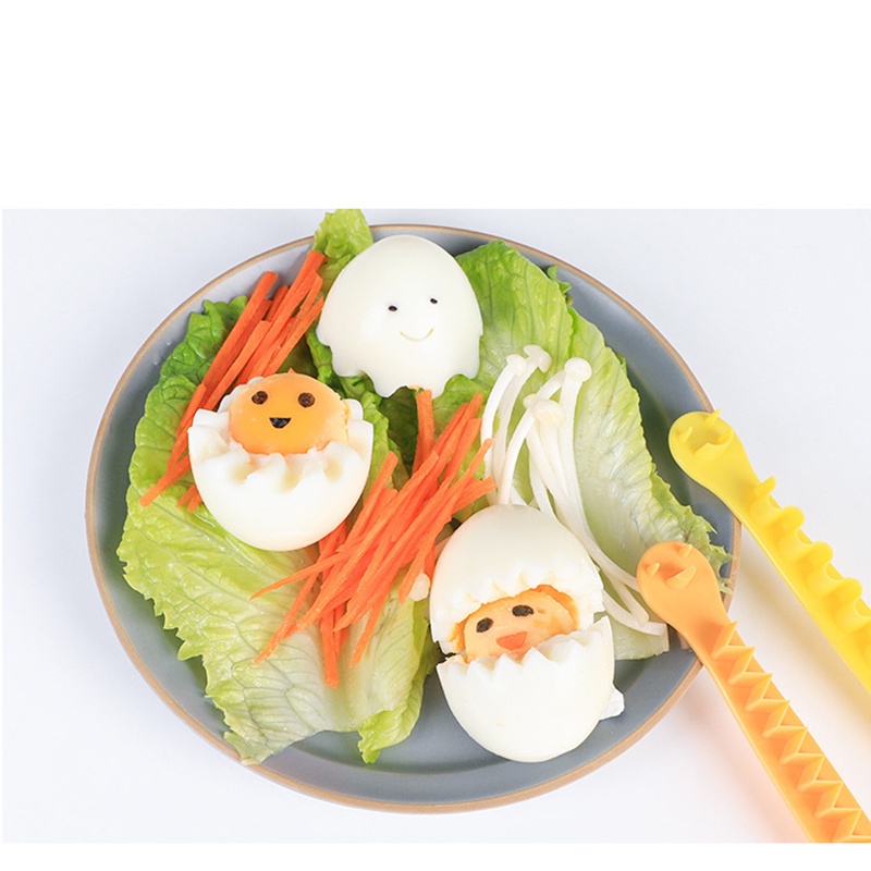 [DEASTORE] ALAT PEMOTONG TELUR REBUS BENTO MODEL BUNGA / CETAKAN TELUR BUNGA / BOILED EGG CUTTER SLICER DECORATIVE / CETAKAN TELUR BENTO