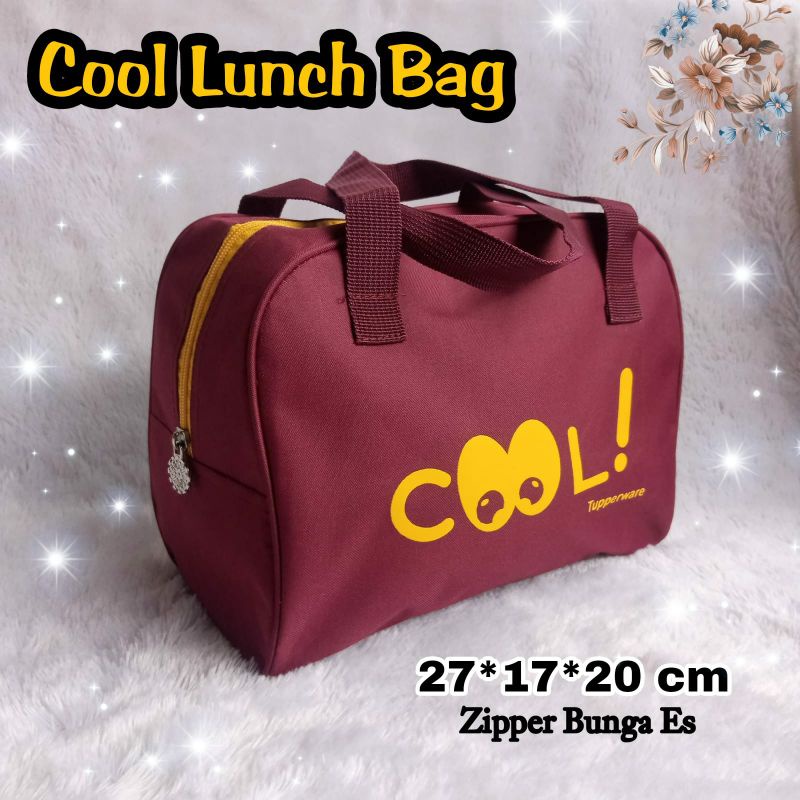 Tupperware NEW Cool Bag ( Zipper Bunga Es ) / Tas Cool