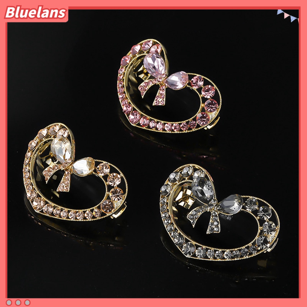 Bluelans Jepit Rambut Elastis Anti Slip Untuk Wanita