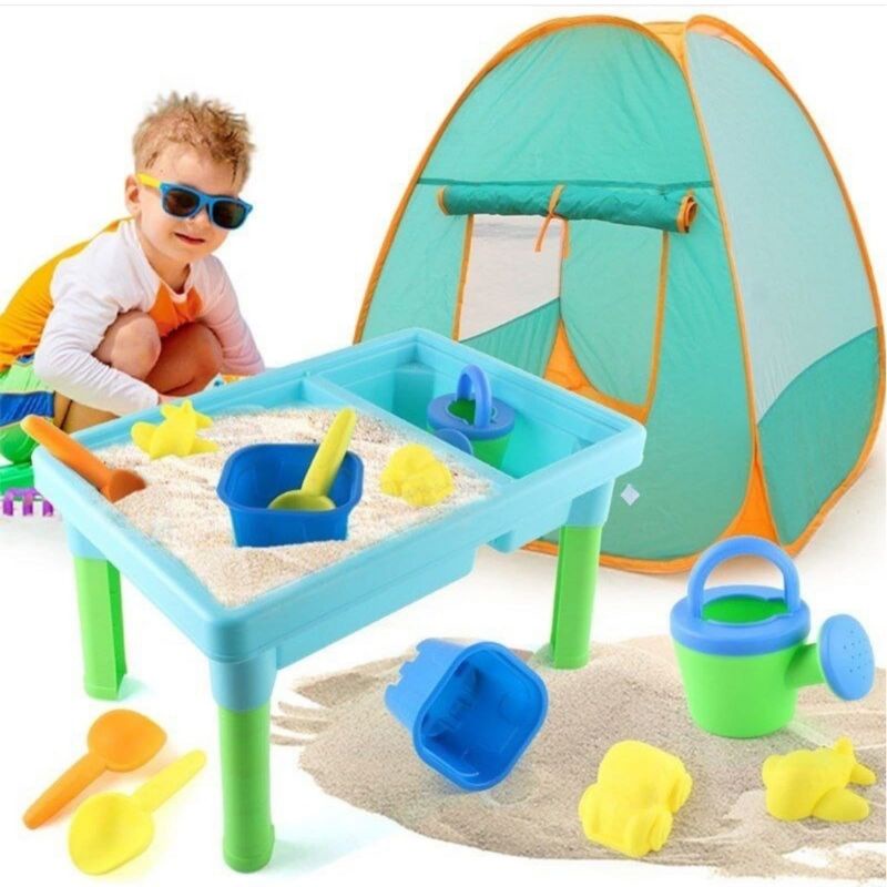 Jual Tenda Anak Meja Main Pasir Air Kids Tent Playground Table