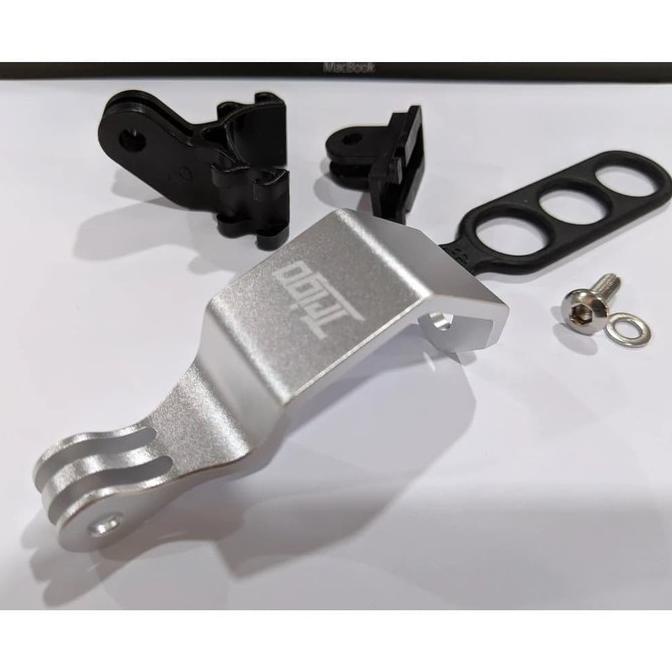 Aksesoris Sepeda - Trigo Brompton Front Light Bracket - Silver
