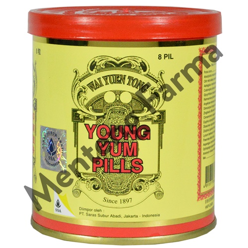 Young Yum Pills - Obat Kesehatan Paru-Paru, Batuk, Mudah Lelah