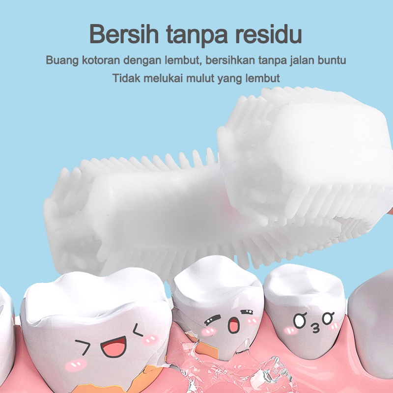 Sikat Gigi Anak Bentuk U Bahan Silikon / Training Toothbrush / Tooth Brush Baby Silicon type U Sikat Gigi Anak Sikat / 301