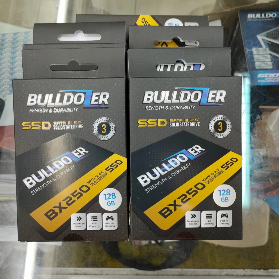 SSD BULLDOZER 128GB / SSD 128 GB BULDOZER GARANSI RESMI