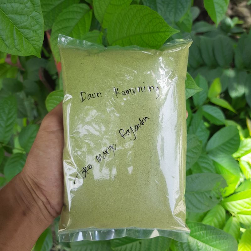 

Serbuk Bubuk Daun Kemuning isi 250 Gram