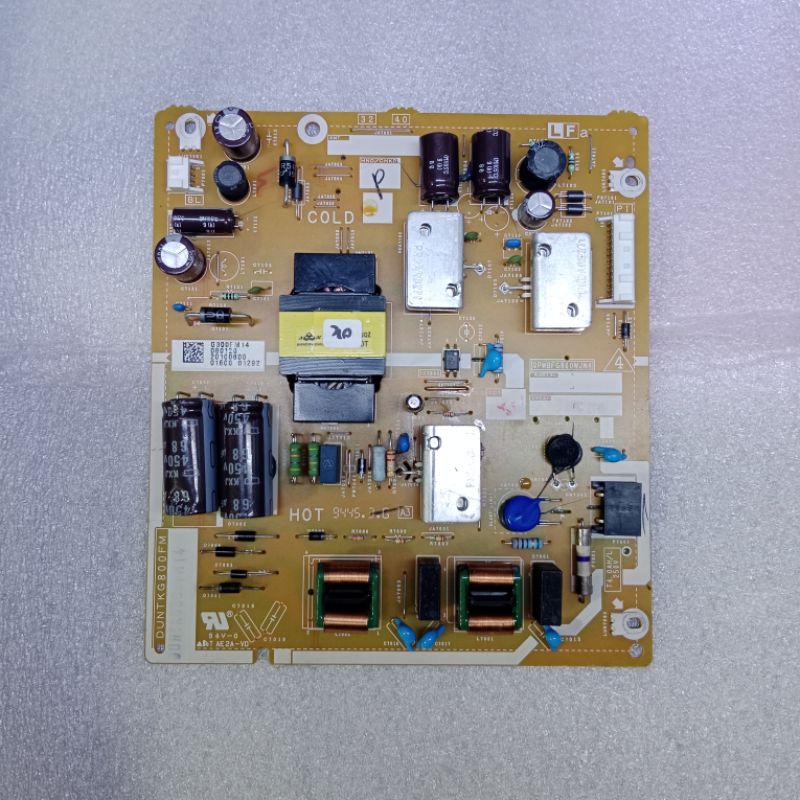 MESIN TV REGULATOR SHARP 2T-C32BG1I - 2T C32BG1I PSU POWER SUPPLY TV LED