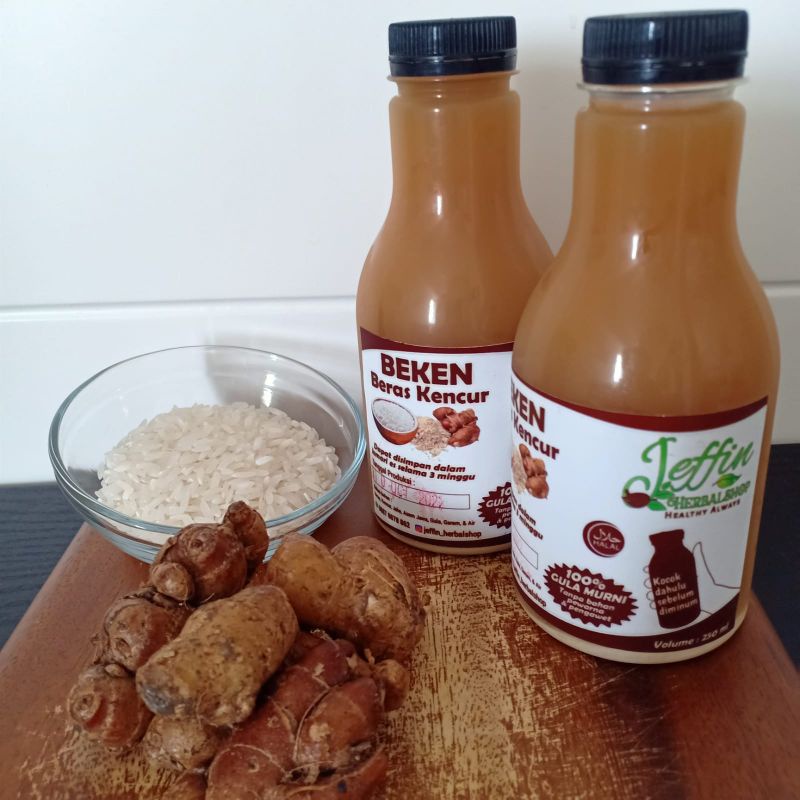 

PROMO Beras Kencur Putih BEKEN 250 ml Enak