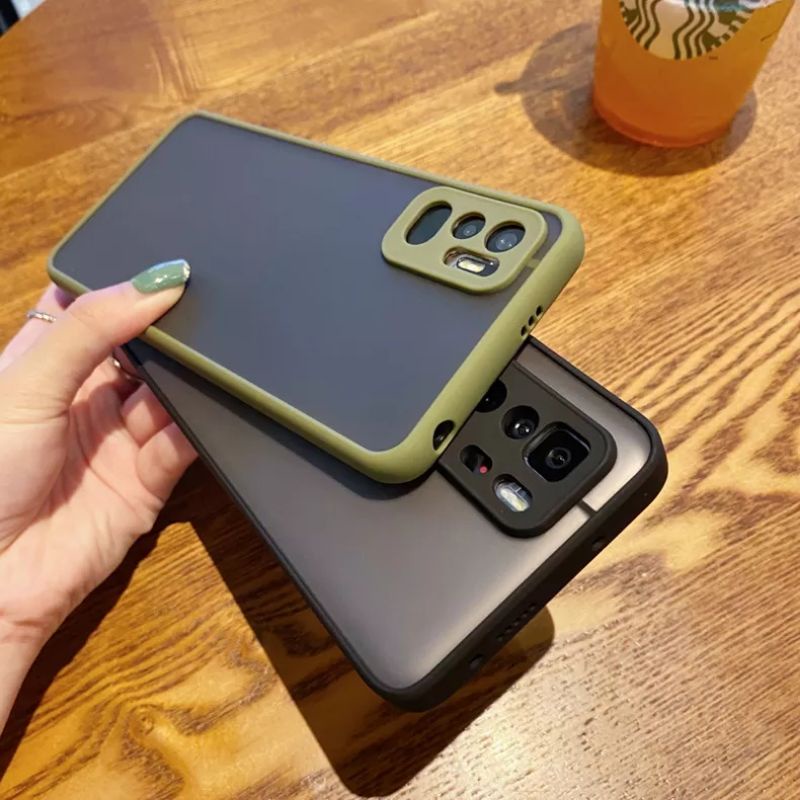 Case Xiaomi Poco X3 GT Case Aero Matte Dove Protection Camera Button Collor