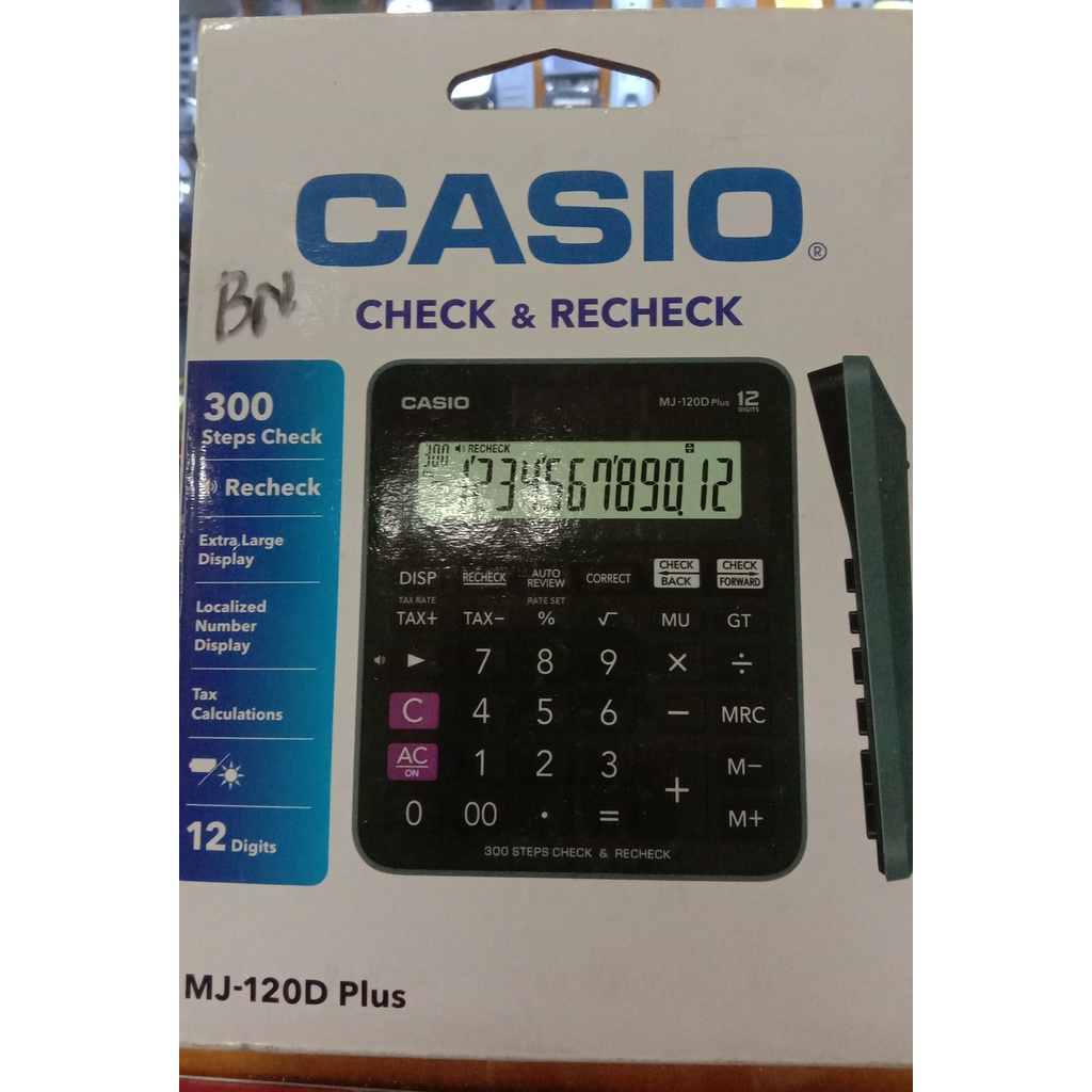 

KALKULATOR CASIO TAYPE DJ 120 D PLUS 12 DIGITS