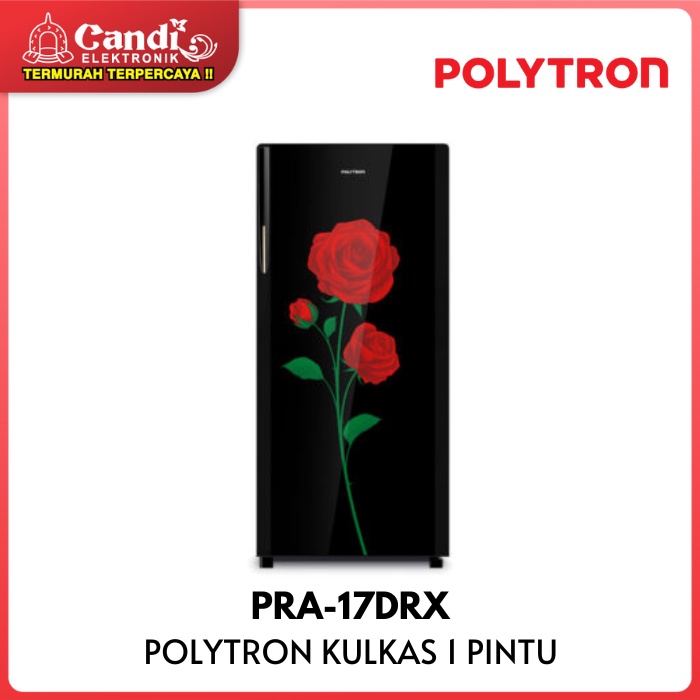 POLYTRON Kulkas 1 Pintu Kapasitas 170 Liter PRA-17DRX